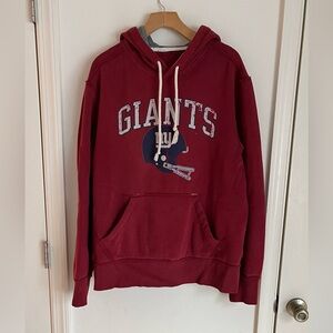 Red New York Giants Sweatshirt